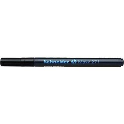 Marker cu vopsea SCHNEIDER Maxx 271, varf rotund 1-2mm - negru