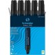Permanent marker SCHNEIDER Maxx 280, varf tesit 4+12mm - negru