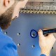 Permanent marker SCHNEIDER Maxx 280, varf tesit 4+12mm - negru