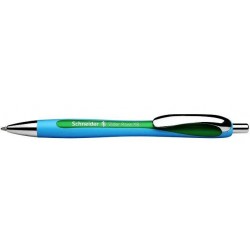 Pix SCHNEIDER Slider Rave XB, rubber grip, accesorii metalice - scriere verde