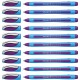Pix SCHNEIDER Slider Memo XB, rubber grip, accesorii metalice - scriere violet