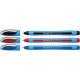 Pix SCHNEIDER Slider Memo XB, rubber grip, accesorii metalice, 3 culori/set - (N, R, A)
