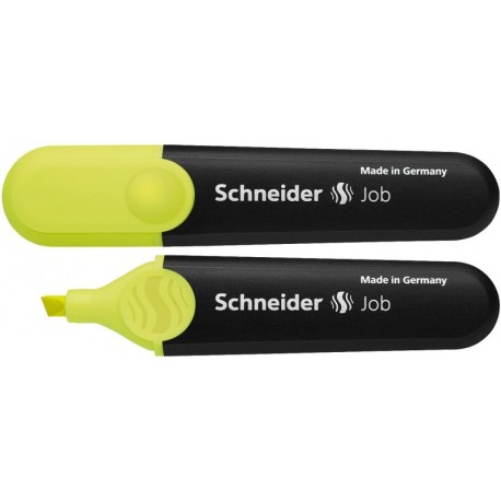 Textmarker SCHNEIDER Job, varf tesit 1+5mm - galben