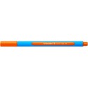 Pix SCHNEIDER Slider Edge XB, rubber grip, varf 1.4mm - scriere orange