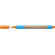 Pix SCHNEIDER Slider Edge XB, rubber grip, varf 1.4mm - scriere orange