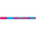 Pix SCHNEIDER Slider Edge XB, rubber grip, varf 1.4mm - scriere roz