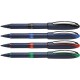 Roller cu cerneala SCHNEIDER One Business, ball point 0.6mm, 4 culori/set - (N,R,A,V)