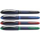 Roller cu cerneala SCHNEIDER One Business, ball point 0.6mm, 4 culori/set - (N,R,A,V)