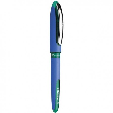 Roller cu cerneala SCHNEIDER One Hybrid C, ball point 0.5mm - scriere verde