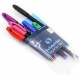 Liner SCHNEIDER 967, varf fetru 0.4mm, 6 culori/set - (N, R, A, V, Vi, Roz)