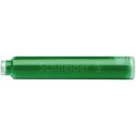 Patroane cerneala SCHNEIDER, 6buc/set - verde