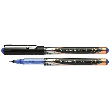 Roller cu cerneala SCHNEIDER Xtra 823, ball point 0.3mm - scriere albastra