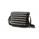 Geanta ZIP..IT Messenger - negru/culori curcubeu