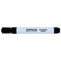 Marker pentru table de scris, varf rotund, corp plastic, Office Products - negru