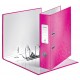 Biblioraft LEITZ 180 Wow, 85mm, plastic PP - roz metalizat