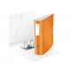 Biblioraft LEITZ Active Wow 180, 75mm, plastic PP - portocaliu metalizat