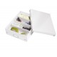 Cutie LEITZ Organizer Click & Store medie - alb