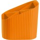 Suport pentru instrumente de scris, 4 compartimente, HAN X-Loop Trend-Colours - orange