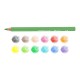 Creioane colorate, hexagonale, 12 culori/cutie, CARIOCA Tita Maxi