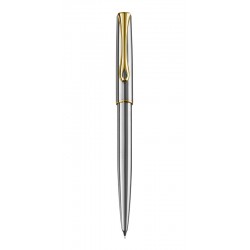 DIPLOMAT Traveller - Stainless Steel Gold - creion mecanic 0.5mm