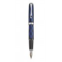 DIPLOMAT Excellence A - Rome Black Blue - stilou cu penita M, aurita 14kt.