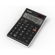 Calculator de birou, 12 digits, 155 x 97 x 12 mm, SHARP EL-126RWH - negru/alb