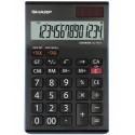 Calculator de birou, 14 digits, 155 x 97 x 12 mm, SHARP EL-144TBL - negru