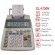 Calculator cu banda, 12 digits, 230 x 150 x 52 mm, SHARP EL-1750V - alb