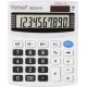 Calculator de birou, 10 digits, 125 x 100 x 27 mm, Rebell SDC 410 - alb