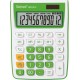 Calculator de birou, 12 digits, 145 x 104 x 26 mm, Rebell SDC 912 - alb/verde