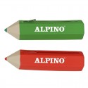 Penar cilindric cu fermoar, tip creion, ALPINO