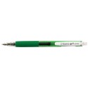 Pix cu gel PENAC Inketti, rubber grip, 0.5mm, corp verde transparent - scriere verde