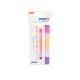 Stick index hartie color 45 x 15 mm, 6 x 30 file/set, Stick"n - 6 culori neon si pastel