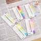 Stick index hartie color 45 x 15 mm, 6 x 30 file/set, Stick"n - 6 culori neon si pastel