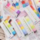 Stick index hartie color 45 x 15 mm, 6 x 30 file/set, Stick"n - 6 culori neon si pastel