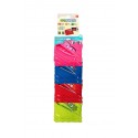 Clip-strip 8 buc. penare cu fermoar, ZIP..IT Talking Monstar Jumbo - 2 x 4 culori asortate - EAN 729