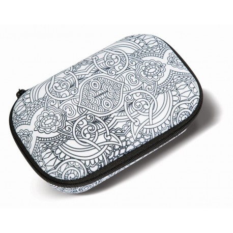 Penar cu fermoar, ZIP..IT Color In Storage box - Swirls - EAN 7290103196011