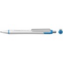 Pix SCHNEIDER Slider Xite, accesorii metalice, corp alb/bleu - scriere albastra
