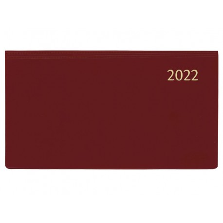 Agenda 16,5x9 cm 7 zile/2pag(144pag), spirala, NOVOPLAN - Seta asortate