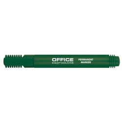 Permanent marker, varf rotund, corp plastic, Office Products - verde