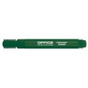 Permanent marker, varf rotund, corp plastic, Office Products - verde