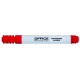 Marker pentru table de scris, varf rotund, corp plastic, Office Products - rosu