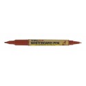 Marker pentru tabla de scris ARTLINE 541T, doua capete - varfuri rotunde 0.4mm/1.0mm - maro