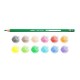 Creioane colorate, hexagonale, 12 culori/cutie, cu guma, CARIOCA Tita Erasable