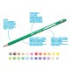 Creioane colorate, hexagonale, 12 culori/cutie, cu guma, CARIOCA Tita Erasable