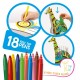 Set articole creative CARIOCA Create & Color - GIRAFFE 3D