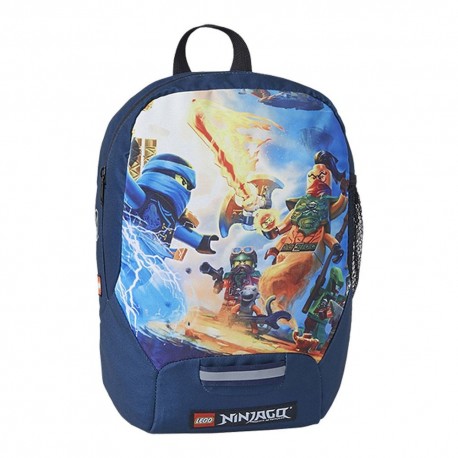 Rucsac gradinita LEGO V-Line - design NinjaGo Lightning Battle