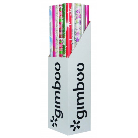 Rola hartie de impachetat, pentru cadouri, GIMBOO - assorted design
