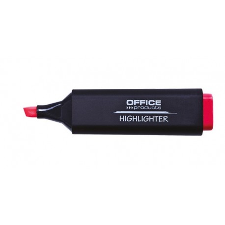 Textmarker varf lat, Office Products - rosu