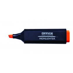 Textmarker varf lat, Office Products - portocaliu